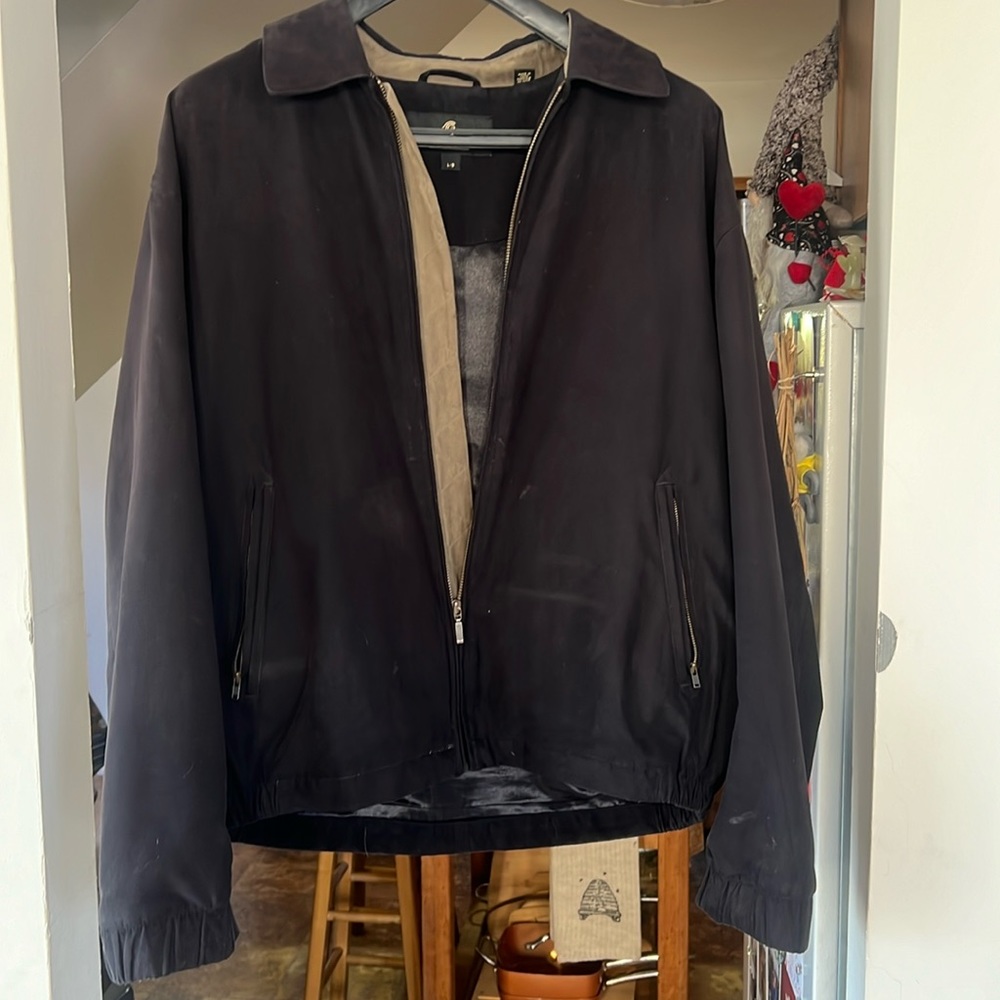 Gary Player Large Suede Jacket